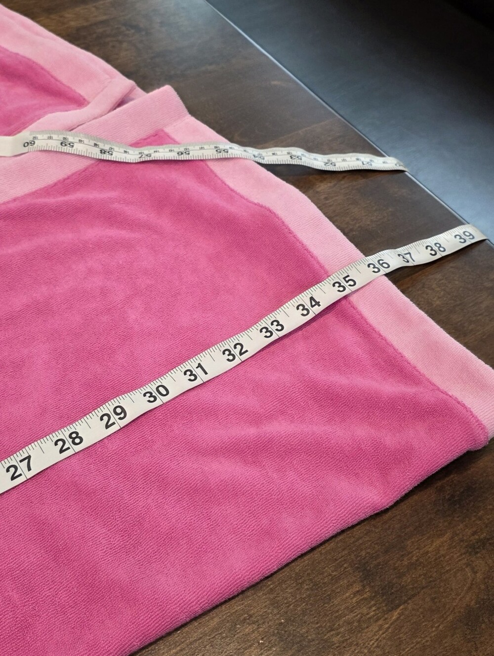 Atlantic Pacific X Lake Darcy Terry Cloth Sleeveless Dress Pink Lychee Medium - Picture 11 of 13
